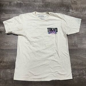 Pleasant Getaway Tokyo Racing Team Graphic T-Shirt Size Large